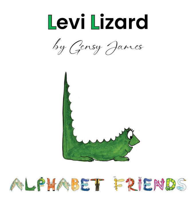 Kniha Levi Lizard Gensy James
