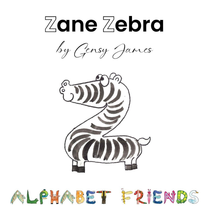 Kniha Zane Zebra Gensy James