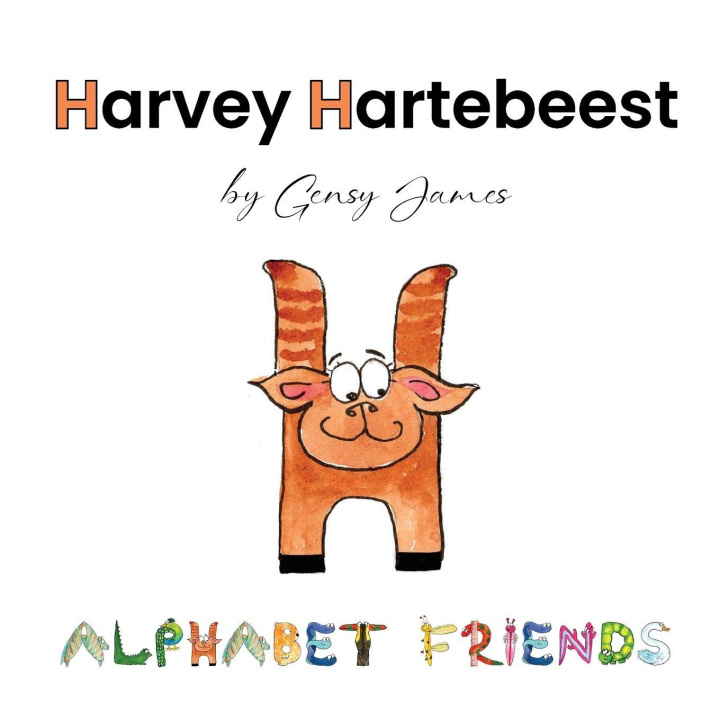 Kniha Harvey Hartebeest Gensy James