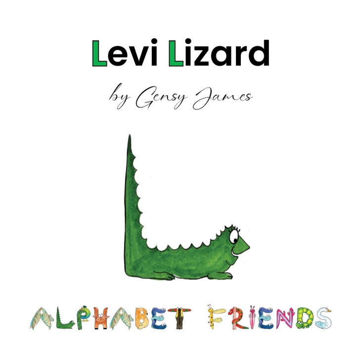 Kniha Levi Lizard Gensy James