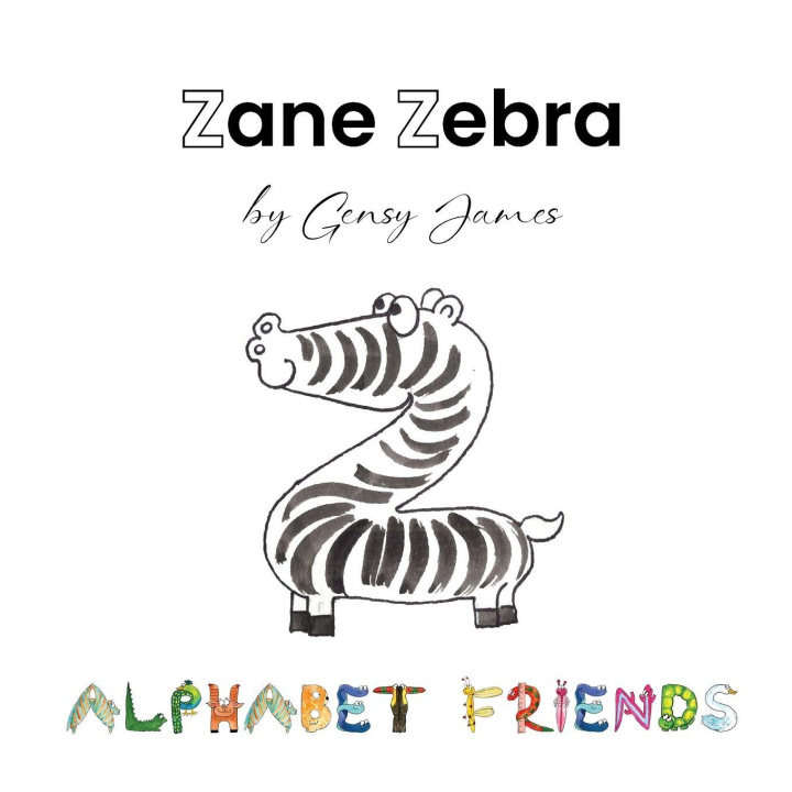 Kniha Zane Zebra Gensy James