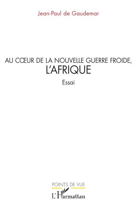 Libro Au c¿ur de la nouvelle guerre froide, l'Afrique de Gaudemar