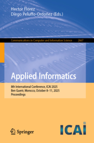 Knjiga Applied Informatics Diego Peluffo-Ordoñez