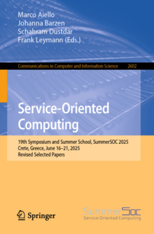 Kniha Service-Oriented Computing Johanna Barzen