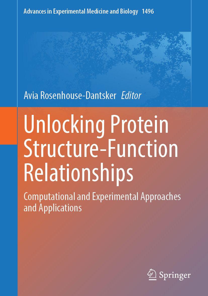 Kniha Unlocking Protein Structure-Function Relationships Avia Rosenhouse-Dantsker