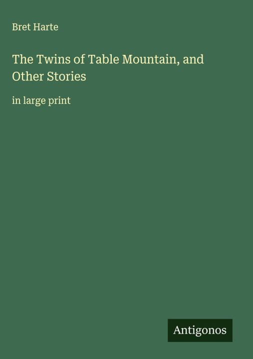 Libro The Twins of Table Mountain, and Other Stories 