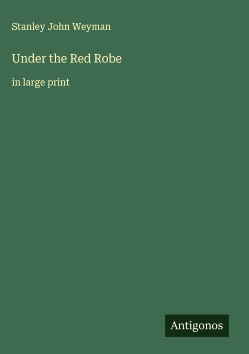 Kniha Under the Red Robe 