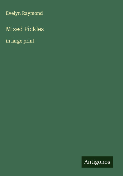 Kniha Mixed Pickles 