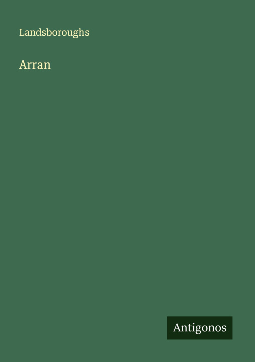 Kniha Arran 