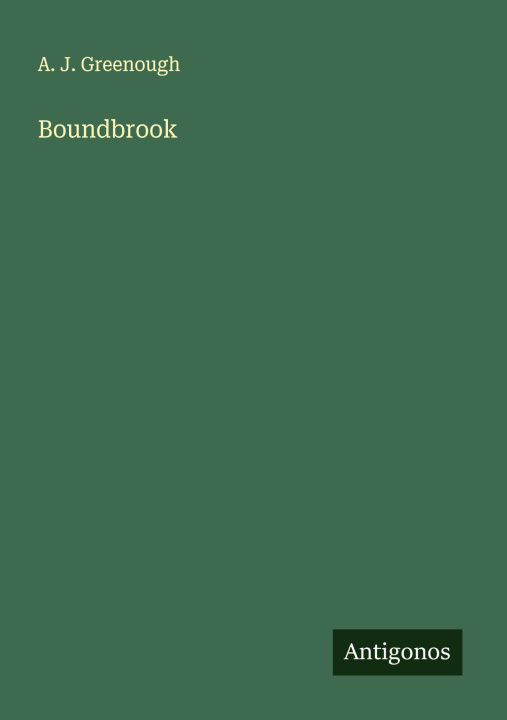 Kniha Boundbrook 