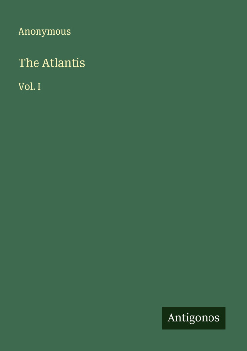 Kniha The Atlantis 