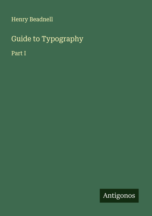 Kniha Guide to Typography 