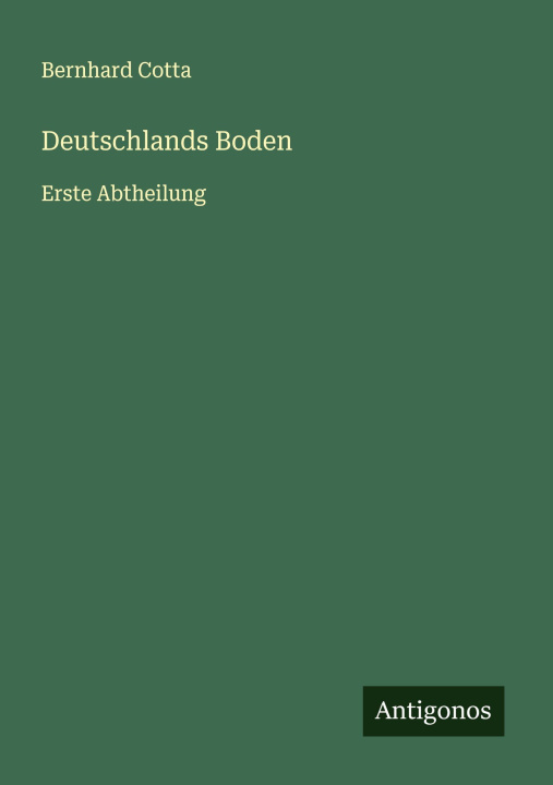Knjiga Deutschlands Boden 