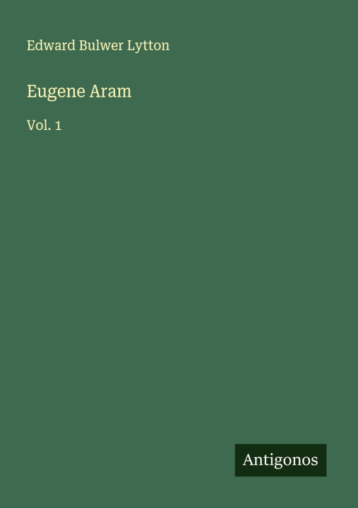 Kniha Eugene Aram 