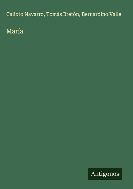 Knjiga María Tomás Bretón