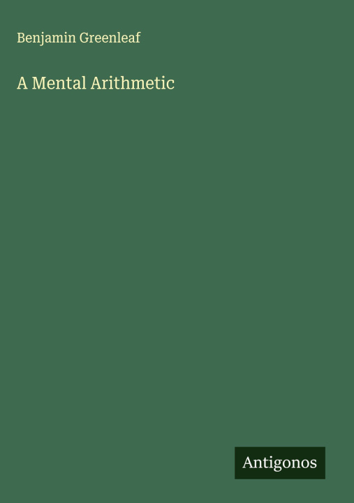 Kniha A Mental Arithmetic 