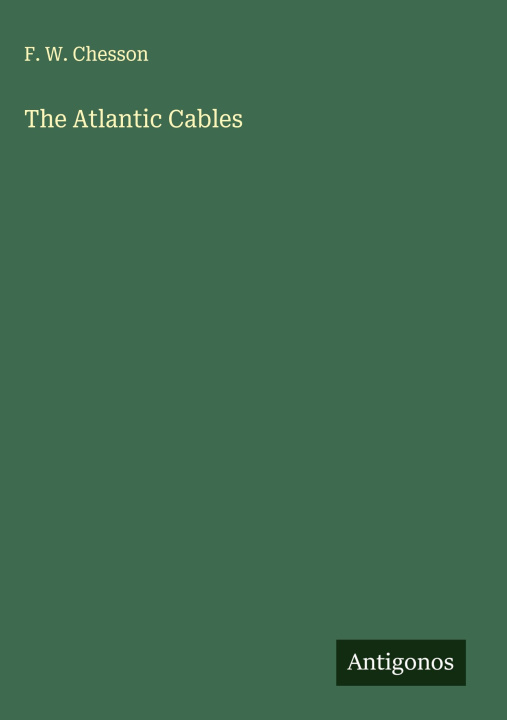 Kniha The Atlantic Cables 