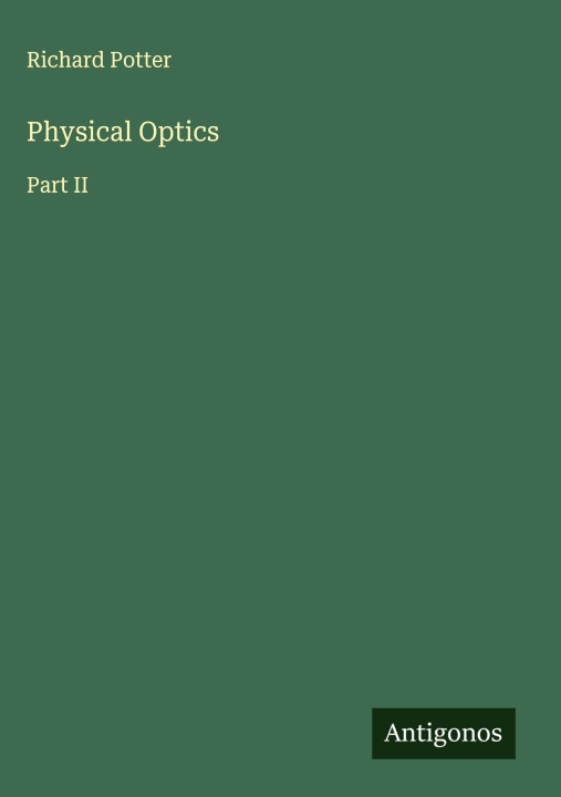 Kniha Physical Optics 