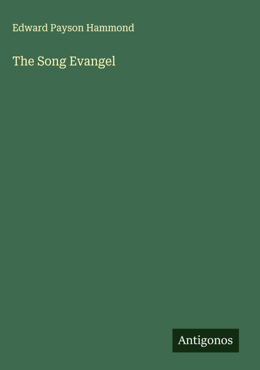 Kniha The Song Evangel 