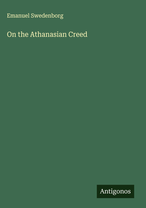 Kniha On the Athanasian Creed 