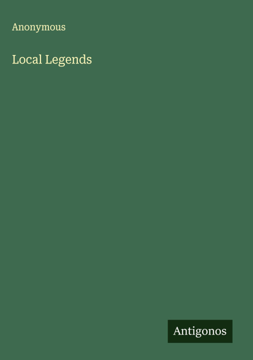 Kniha Local Legends 