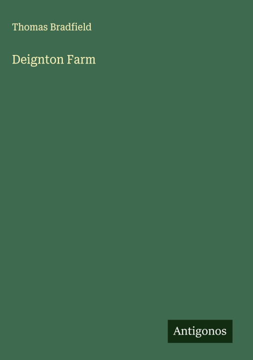 Kniha Deignton Farm 