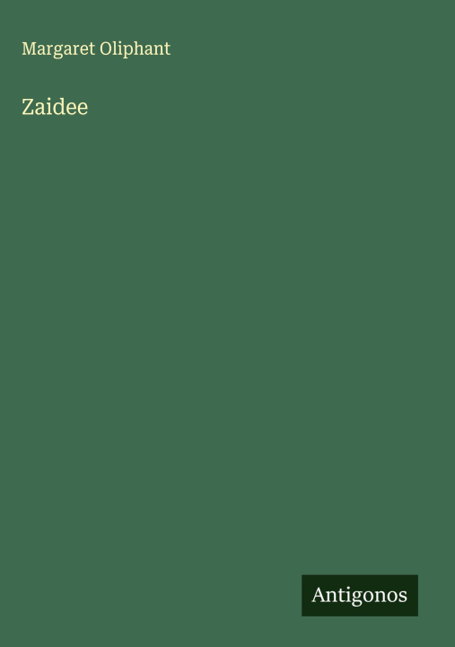 Kniha Zaidee 