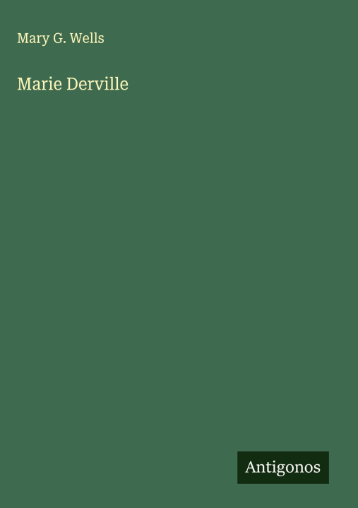 Kniha Marie Derville 