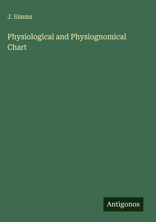 Kniha Physiological and Physiognomical Chart 