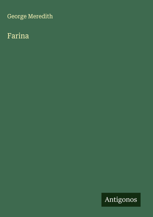 Kniha Farina George Meredith