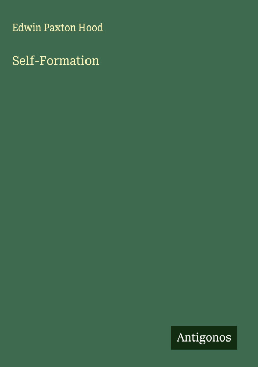 Kniha Self-Formation 