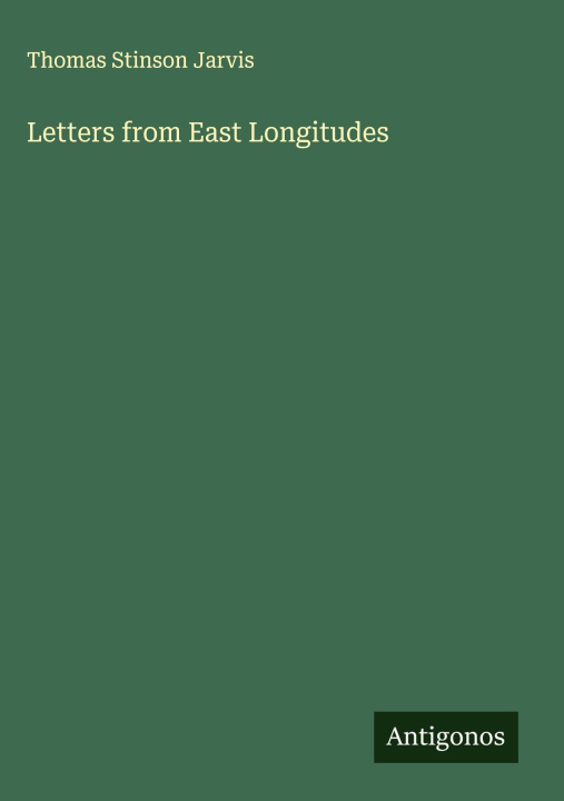 Knjiga Letters from East Longitudes 
