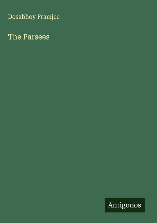 Kniha The Parsees 
