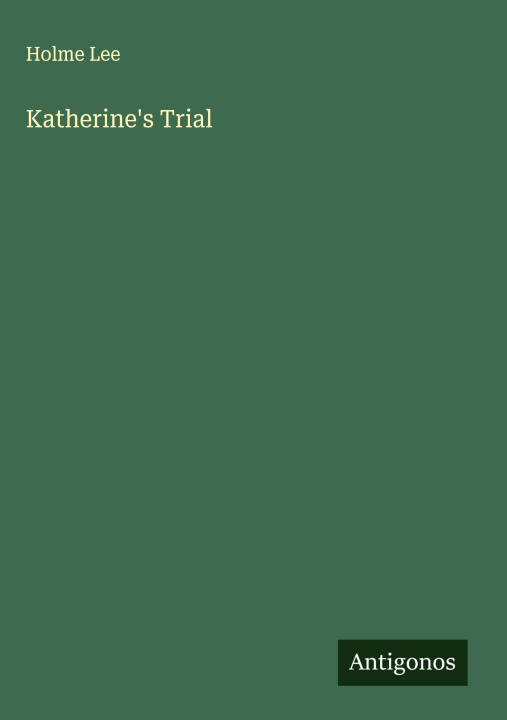 Kniha Katherine's Trial 