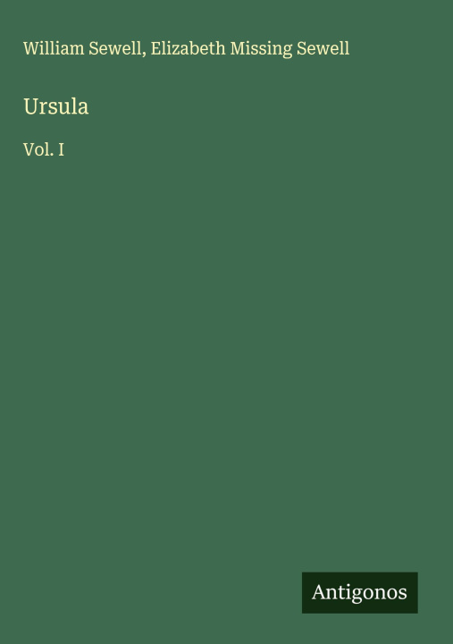 Kniha Ursula Elizabeth Missing Sewell