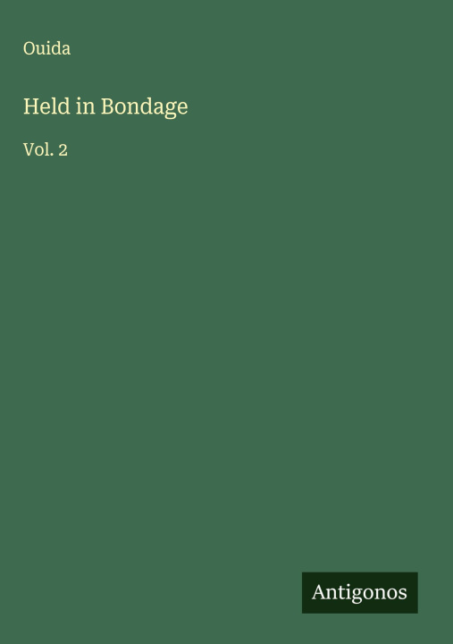 Kniha Held in Bondage 