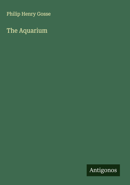 Kniha The Aquarium 