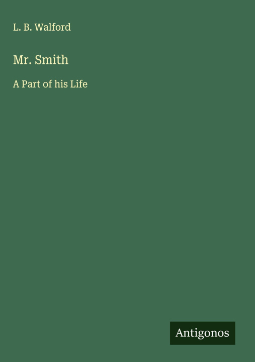 Kniha Mr. Smith 