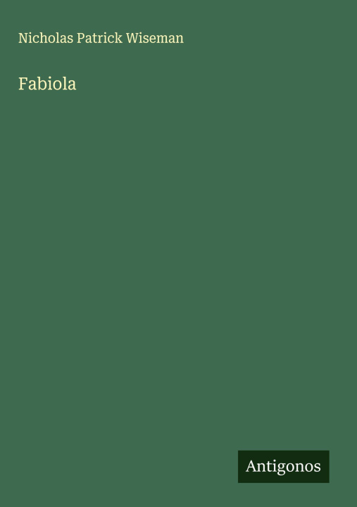 Kniha Fabiola 
