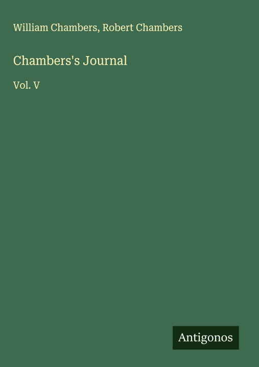 Kniha Chambers's Journal Robert Chambers
