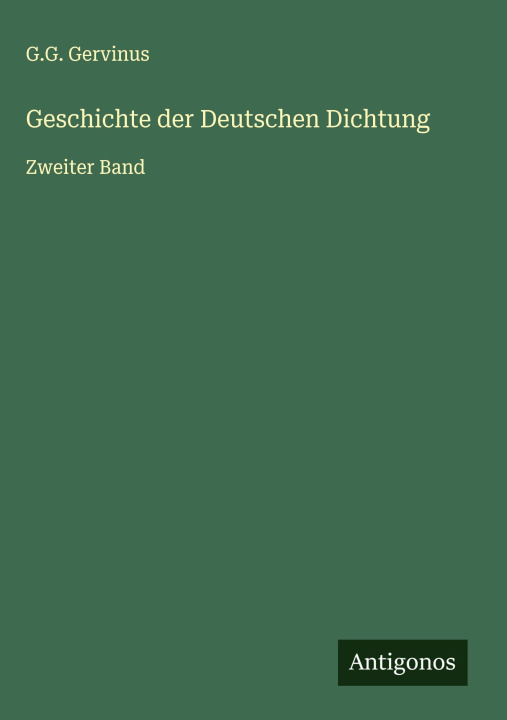 Kniha Geschichte der Deutschen Dichtung 