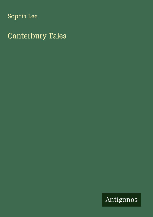 Kniha Canterbury Tales 