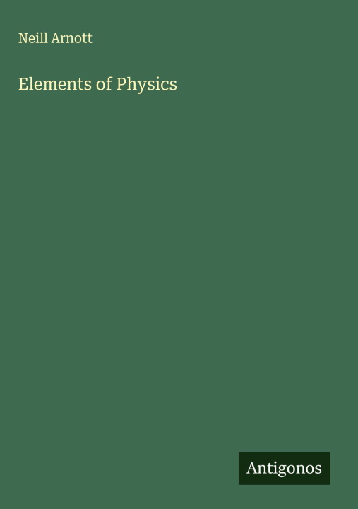 Knjiga Elements of Physics 