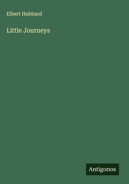 Kniha Little Journeys 