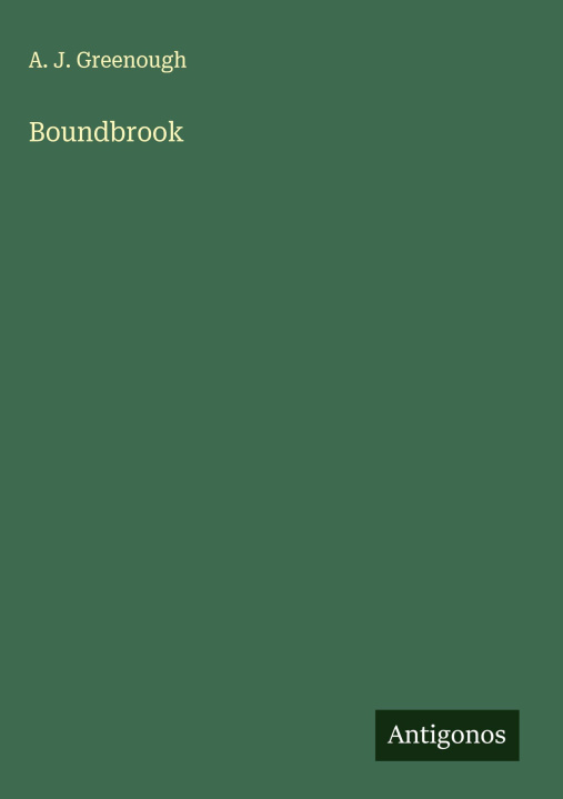 Knjiga Boundbrook 