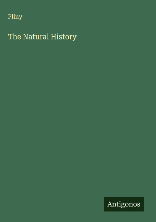 Kniha The Natural History 