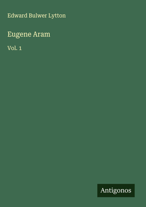 Knjiga Eugene Aram 