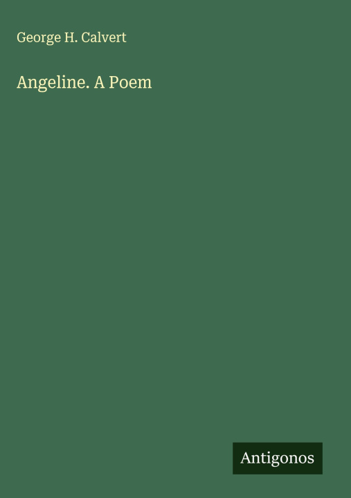 Kniha Angeline. A Poem 