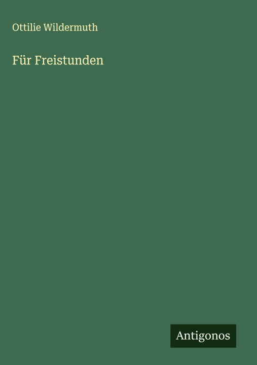 Kniha Für Freistunden 