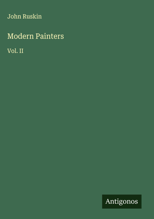 Kniha Modern Painters 